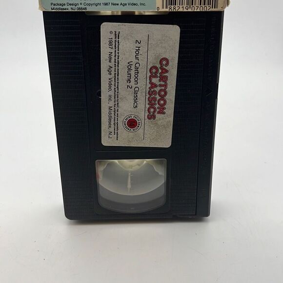 Cartoon Classics Spl. Edn. Vol. 2 VHS - Superman, Daffy Duck, Casper, Bugs Bunny - Picture 3 of 3